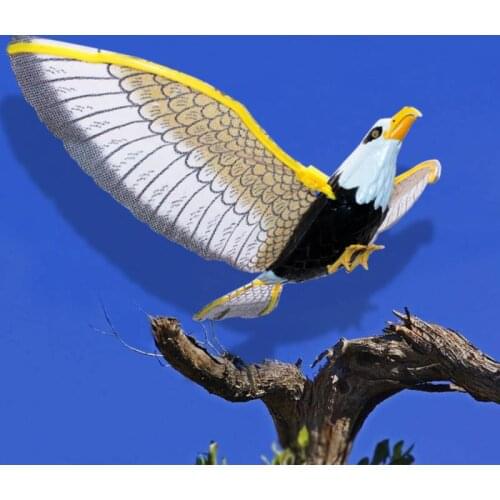 Emulation Flying Hanging Eagle Hawk Bird Scarer Drive Bird Kite Bird Repellent For Garden Scarecrow Yard Bird Repeller