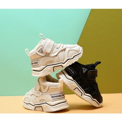 Baby Girl Boy Toddler Shoes Infant Casual Walkers Shoes Soft Bottom Comfortable Kid Sneakers Black White Casual Breathable Shoes