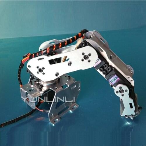 Dof Mechanical Arm Clamp Claw Mount Kit Remote Control Smart Robot DIY Model Servo MG996R