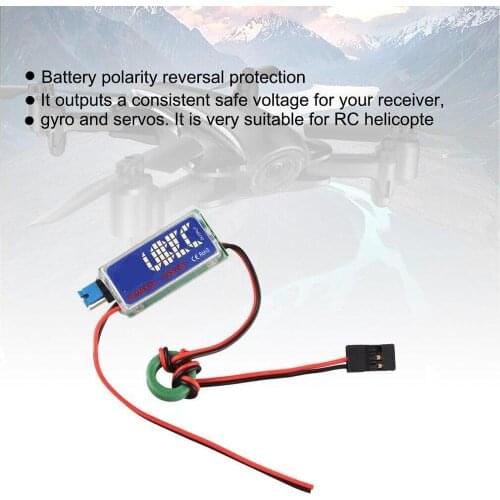 Hot sale high quality 5V/6V RC UBEC 3A Max 5A Lowest RF Noise BEC Full Shielding Antijamming Switching Regulator free shipping