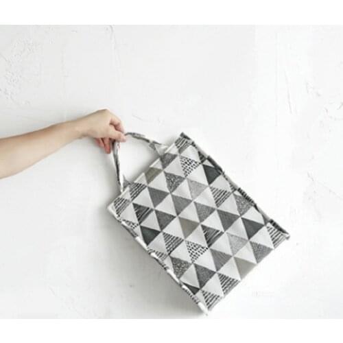 Outdoor Camping Waterproof Oxford Cloth Lunch Box Bag Thermal Insulation Refrigerated Portable Bento Bag