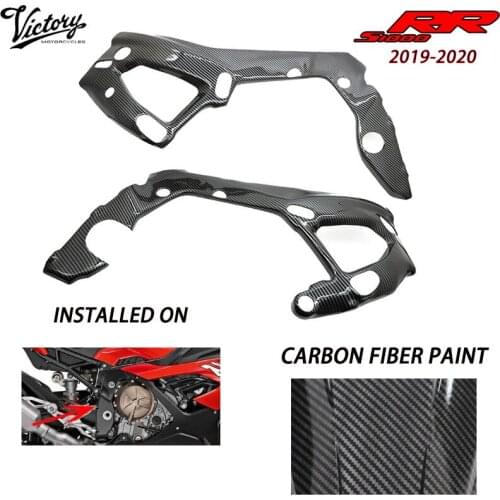 New Motorcycle Carbon Fiber Frame Cover Protectors Fairing Acessories for BMW S1000RR S 1000RR S 1000 RR 2019 2020