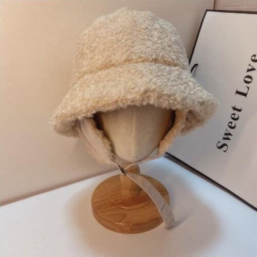 Casual Hats For Women Autumn Winter hats Bucket Hat Removable Cotton Foldable Ear Warmer Cap Female Girl Windproof New 2021