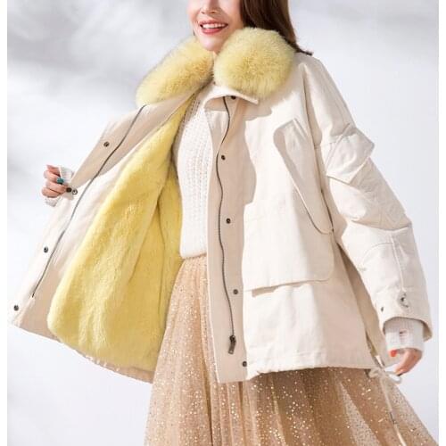 Шубы из кролика RosEvans China At AliExpress