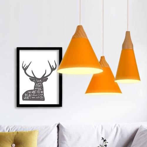 Modern iron hanging lamp lustres lamparas de techo colgante moderna nordic decoration home lampes suspendues lamparas de techo