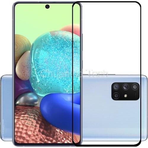 25 Pcs/Lot Full Cover Screen Protectors For Samsung Galaxy A71/A71 5G/A71s 5G UW Scratch Proof Protective Film Tempered Glass