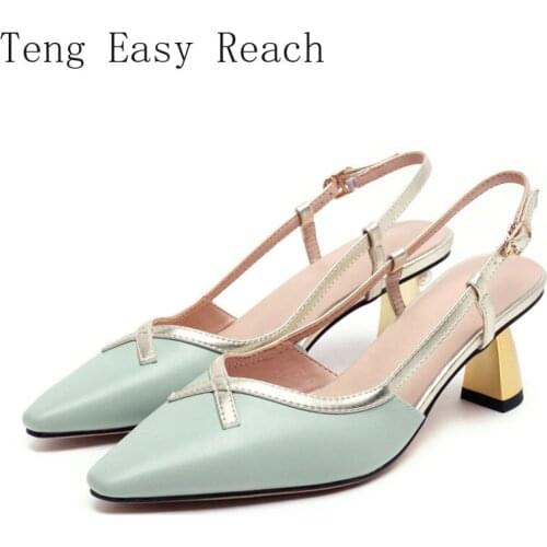 High Heel Women Pointed Toe Shoes Shallow Stiletto Heels Party Footwear Spring Summer Apricot 40 Women Pumps 2021