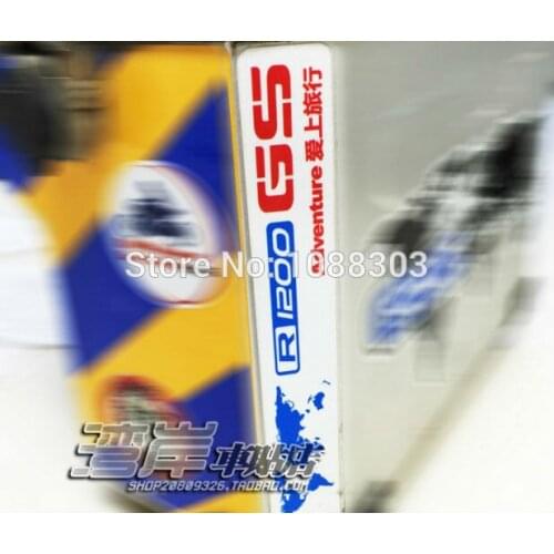 1 Pair Car Styling Sticker Decal Vinyl Tape Motorcycle Tail Side Box Sticker Decals for ADV GS R1200GS Adventure