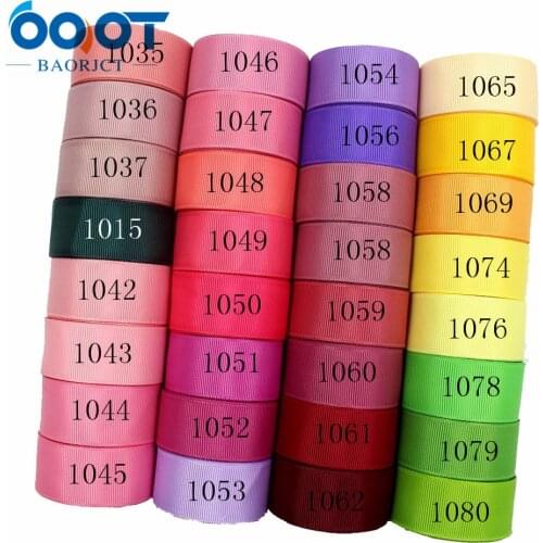 18-25-3 1'' 25mm Solid Color Grosgrain Ribbon 10yards/lot,DIY handmade bow Festival Gift Packaging Party Birthday Accessories