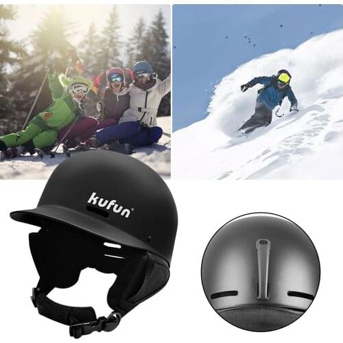 2021 Light Ski Helmet With Safety Certificate Integrally-Molded Snowboard Cycling Skiing Snow Unisex