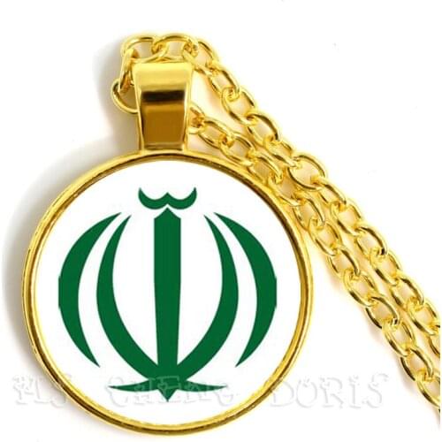 Allah Necklace Arabic Muslim 25mm Glass Dome Cabochon Pendant For Men Women Religious Islam Islamic Jewelry Gift For Ramadan