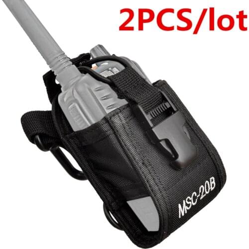 MSC-20B Two way radio walkie talkie Case holder nylon Punch for protective baofeng TYT F8 ICOM YASESU MOTOROLA Vertex HYT UV5R