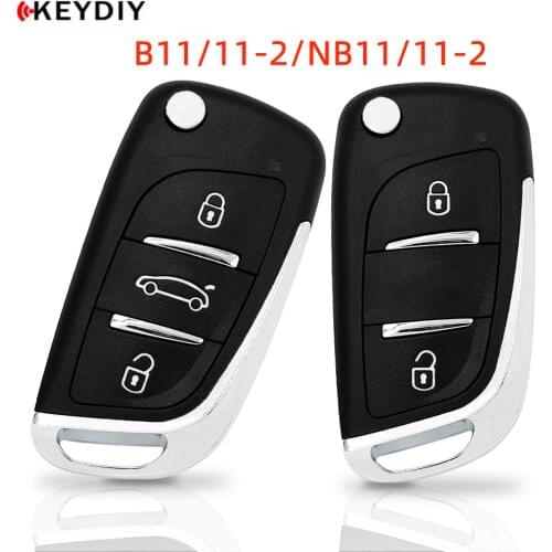 KEYDIY 5pcs Original KD900 NB11 Universal Multi-functional DS Style NB Series Remote Control With 5pcs NO.07/18/27/50 Key Blade