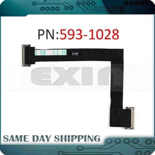 New 593-1281 A 593-1028 for Apple iMac 27" A1312 2009 2010 Year LCD LVDS Screen Display Cable MC510 MC511 EMC 2390
