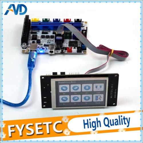 F5 V1.2 Control Board Based on ATMEGA 2560 Replace BASE 1.4 & Ramps 1.4 Controller Board + TFT32 LCD Screen 3.2'' Display