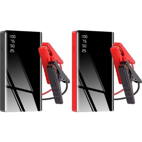 20000mAh 12V Portable Car Jump Starter Emergency Battery Booster Power Bank Waterproof