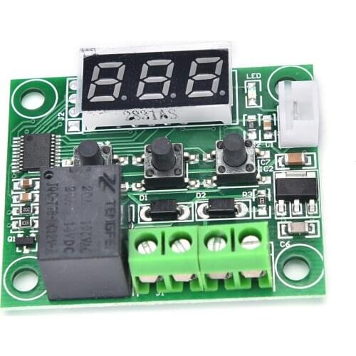 Regulator Digital Temperature Controller DC 12V Mini Thermostat For Incubator Temp Control Switch Plate