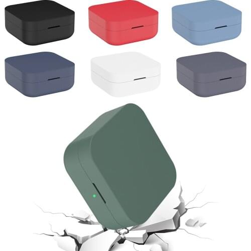 Silicone Protective Earphone Case For Xiaomi Air 2 SE Bluetooth Headphones Boxs For Xiaomi Mi Air2 SE