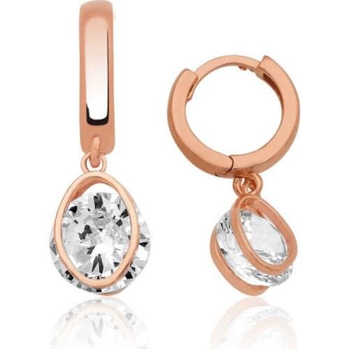 Silverlina Earrings With Stones