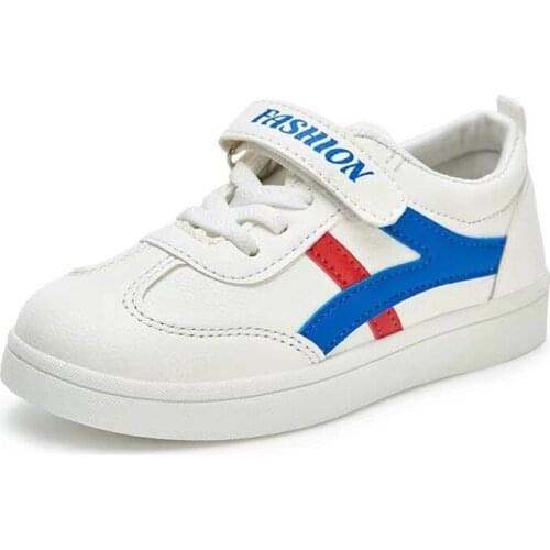 SKOEX Boys Girls Fashion Sneakers Breathable Sport Running Shoes for Children Hook & Loop Lightweight Walking Kids Casual Shoes