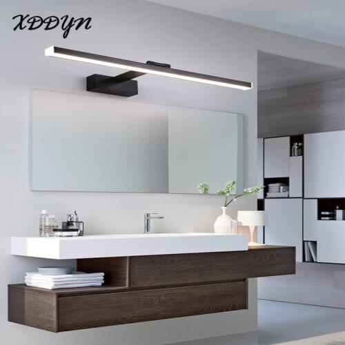 Modern wall light mirror front light bathroom bedroom acrylic wall lamp makeup mirror light metal lustre lamp mural lighting