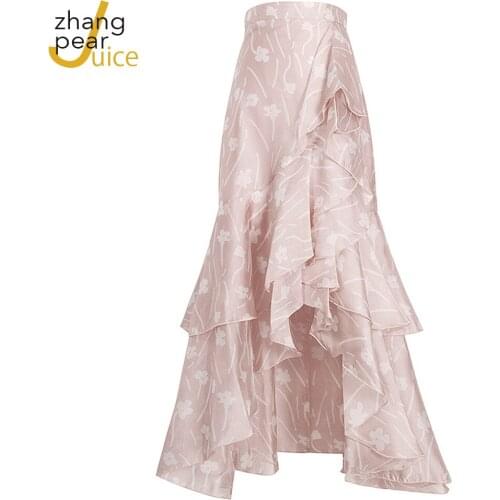 Zhang Pear Juice High Waist Skirts For Women