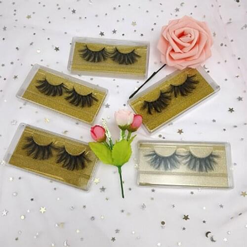 25mm 3d false eyelashes thick natural curl 5D eyelashes exaggerated lengthening 5DF multi-select styles
