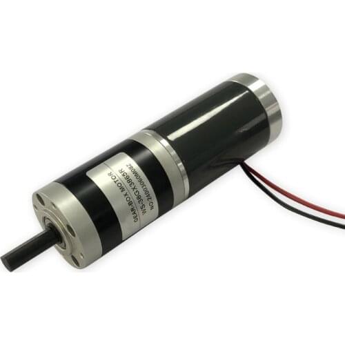 38GX3865R 38MM High Torque Brushed Planetary Gear DC Motor 12V 24V CW/CCW High Power Shaft 8mm Motor