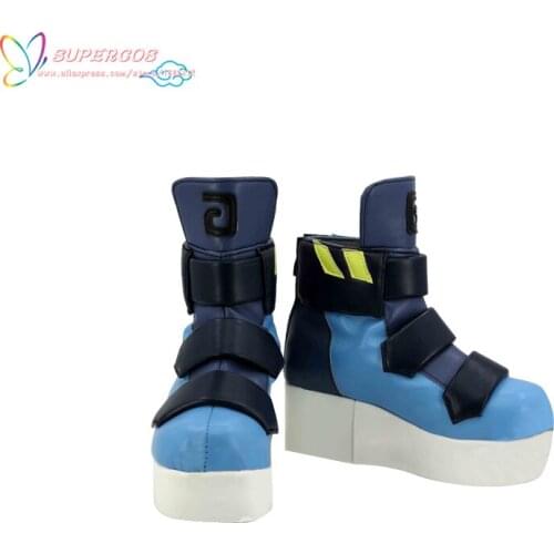 Free Shipping ! AOTU Crack Cosplay Carnaval Shoes Boots Professional Handmade