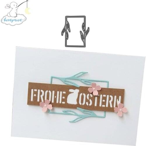 2019 New Arrival Frame Metal Cutting Dies 3D DIY Scrapbooking Carbon Sharp Craft Die Photo Invitation Cards Decoration