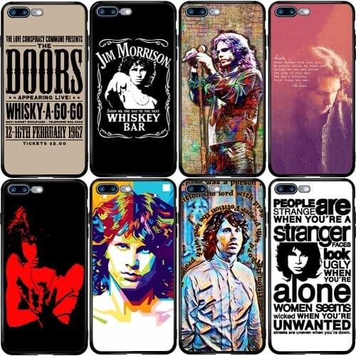 Cover Case for Xiaomi Redmi Note 8T 10T 9S 9A 8A A3 A2 A1 Pro Lite Black Shark Mix Max Jim Morrison