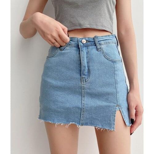 Джинсовые юбки-карандаши JULIA KISS China At AliExpress