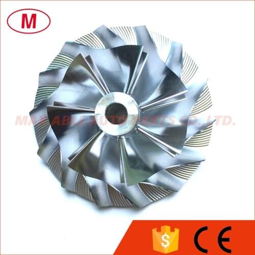 K27 5327-123-2311 51.73/80.81mm 7+7 blades High Performance Turbo Billet Compressor wheel/Aluminum 2618/Milling compressor wheel