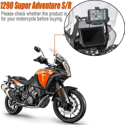 Motorcycle GPS Smart Phone Navigation Mounting Bracket Adapter Holder Brand For 1290 Super Adventure S R 2017-2018
