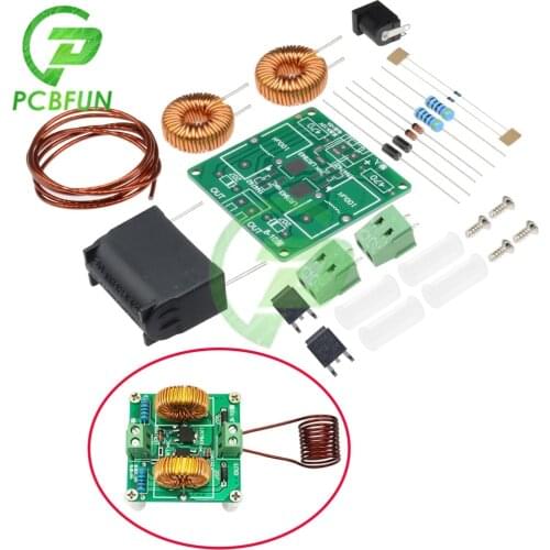 Mini ZVS Tesla High Voltage Generator High Frequency Induction Heating Machine Tesla Coil Diy Kit Electronic PCB Board Module