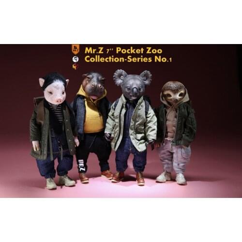 Mr.Z: 7" Pocket Zoo Collection-Series No.1