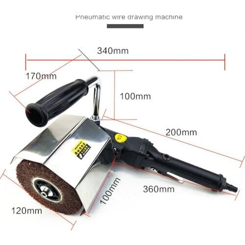 Pneumatic Air wire drawing machine, air plane polishing sanding Machine, air polisher