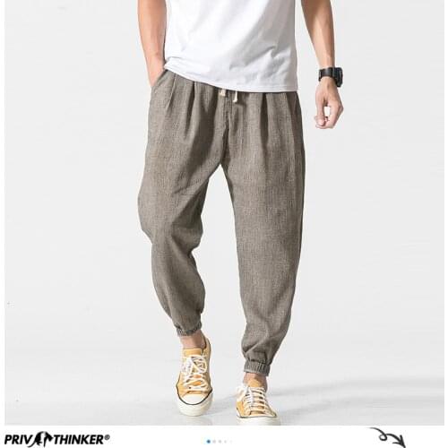 PRIVATHINKER Mens Summer Pants