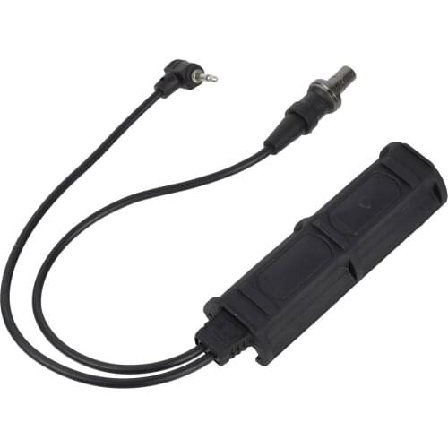 Gun Light Night Evolution Remote Dual Switch (2 Plug) Quality Flashlight Accessory PEQ Tactical Military Pressure Pad Switch