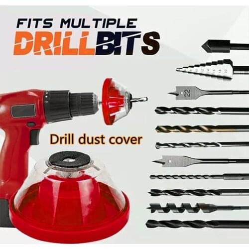 Electric Hammer Drill Dust Cover Bowl Shaped Shock-proof And Anti-slip Household Dust Collector For Power Tool Reusable Accessor