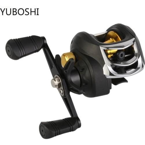 YUBOSHI Fishing Reel Left Right Hand Baitcasting Reel Adjustable Brake System 8kg Drag 7.2:1 Fishing Reel Fishing Accessories