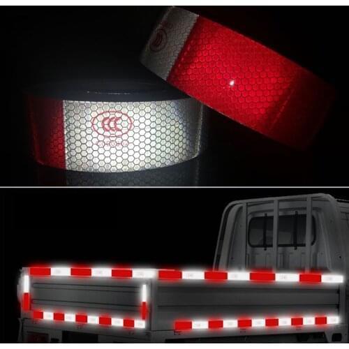 5cm width Car Body Reflective Sticker waterproof safety warning strip Tapes night driving reflective sticker