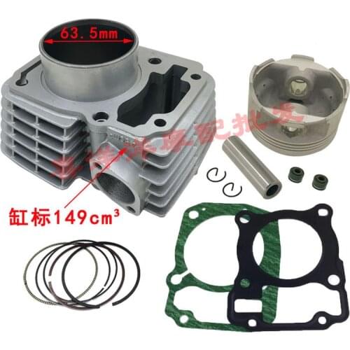 Engine Spare parts Motorcycle Cylinder Kit 63.5mm pin 13mm For Honda XR125 CBF125 Upgrade CBF185 XR CBF 185cc