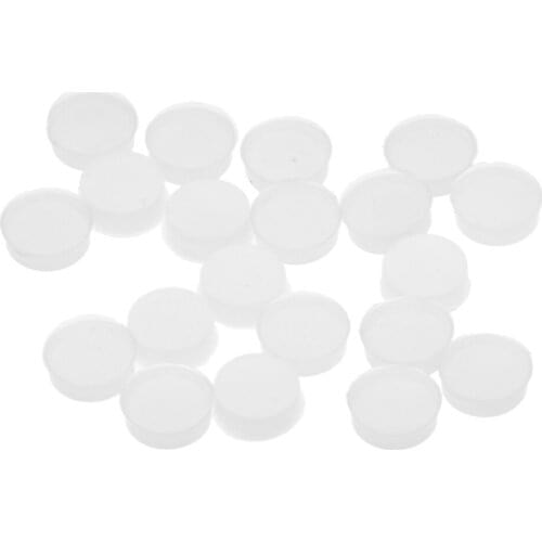 20 Pieces Silicone Flute Repair Parts Flute Open Hole Plugs 7 X 2.5mm