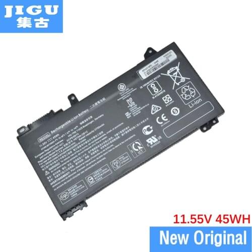 JIGU 11.55V 45WH Original Laptop Battery For HP RE03XL L32656-005 HSTNN-0B1C L32407-2B1 For ProBook 430 G6 440 G6 445 G6