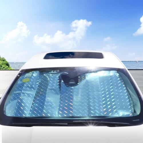 Car Exterior Accessories Car Window Sunshade Front File Windshield Sunshade UV Protection Shield Sun Visor Windshield Cover