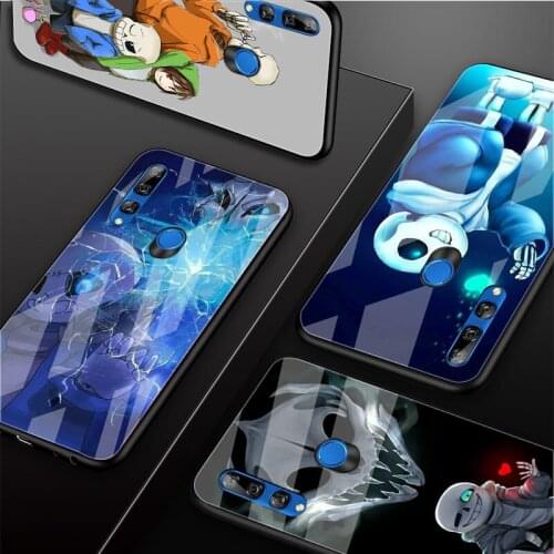 Bad Time Undertale Tempered Glass Phone Case For Huawei honor 8X 9 10i 20i 20Lite 20Pro 30 Pro Cover Shell