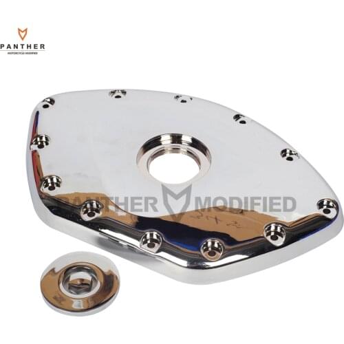 Chrome Motorcycle Front Chain Timing Cover Case for Honda GL1800 GOLDWING GL 1800 2001-2017