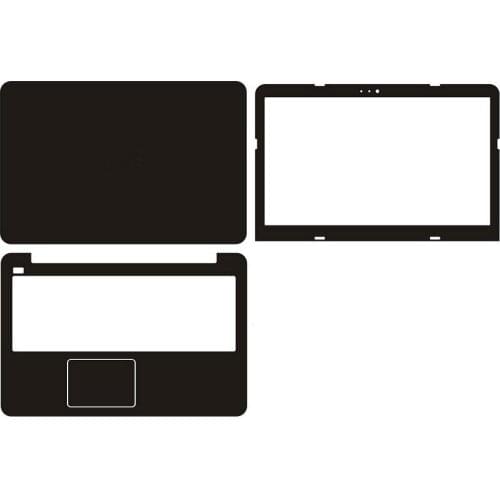 KH Laptop Carbon fiber Leather Sticker Cover Skin Protector for ASUS X556UA X556UV X556UQ X556UR X556UB X556U 15.6-inch