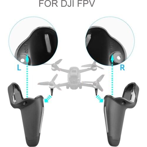 For DJI FPV Combo Left Right Front Arm Landing Gear /Antenna Board Back Arms Repair Replacement for FPV Drone Accessory
